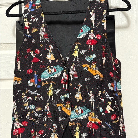 Nicole Miller Tops - Vintage Nicole Miller Barbie vest